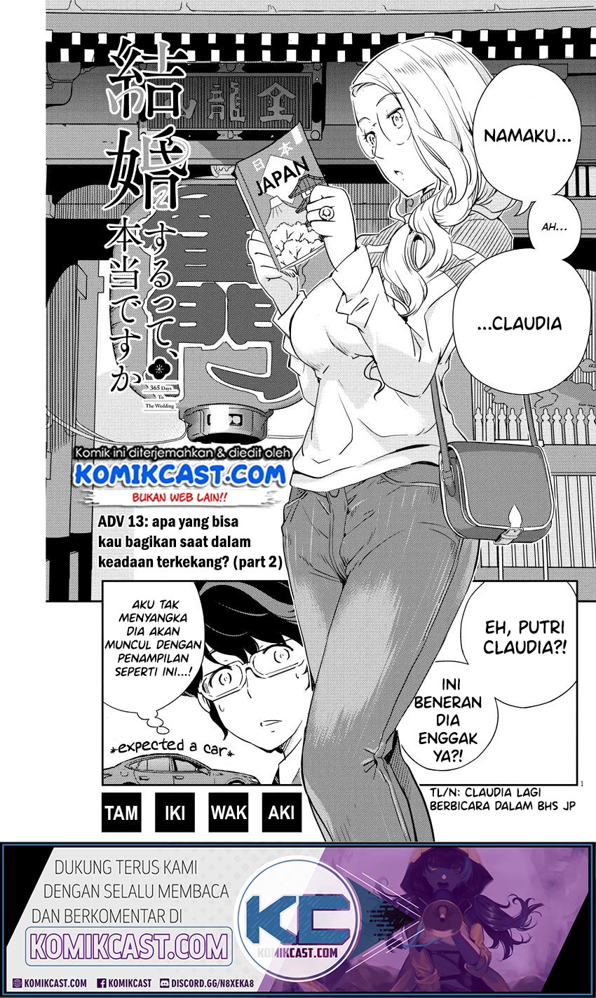 Kekkon Surutte, Hontou Desu ka? Chapter 13 Gambar 2